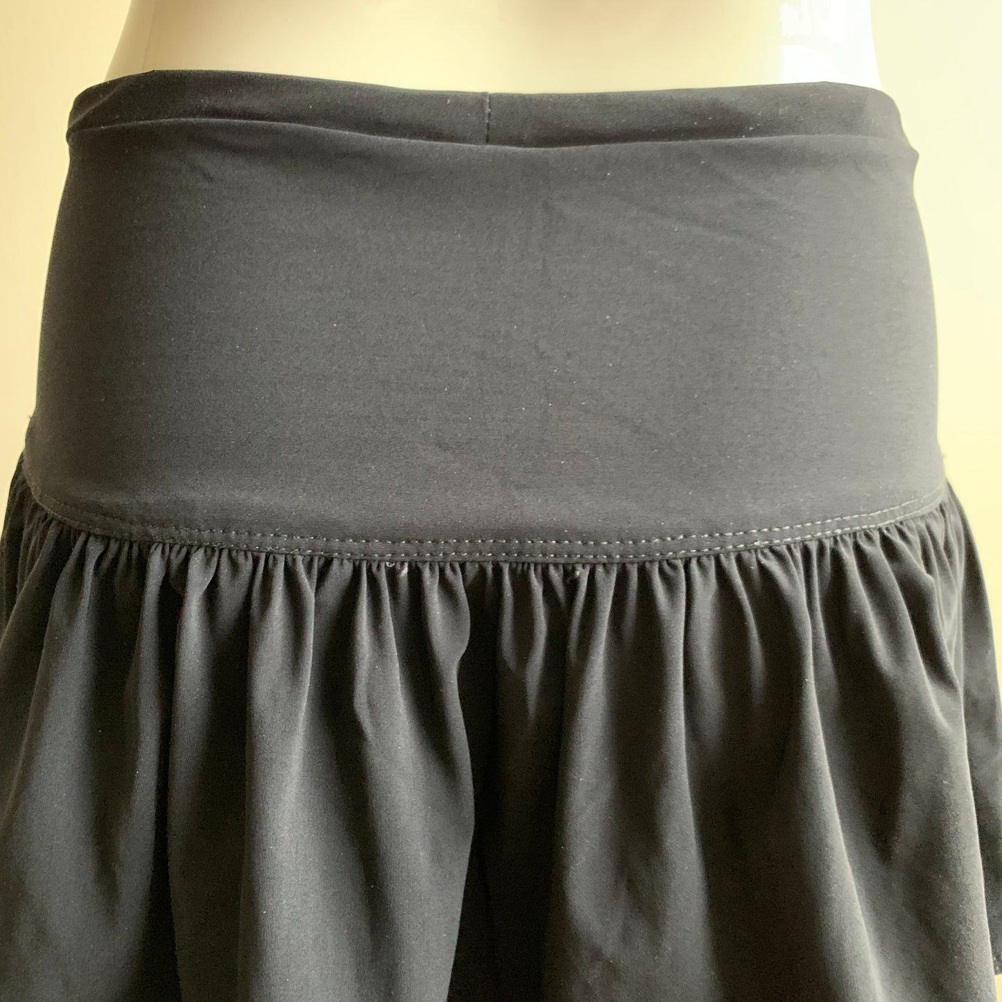 Sauvage Black "Le Mix" pull on skirt cover up swimsuit