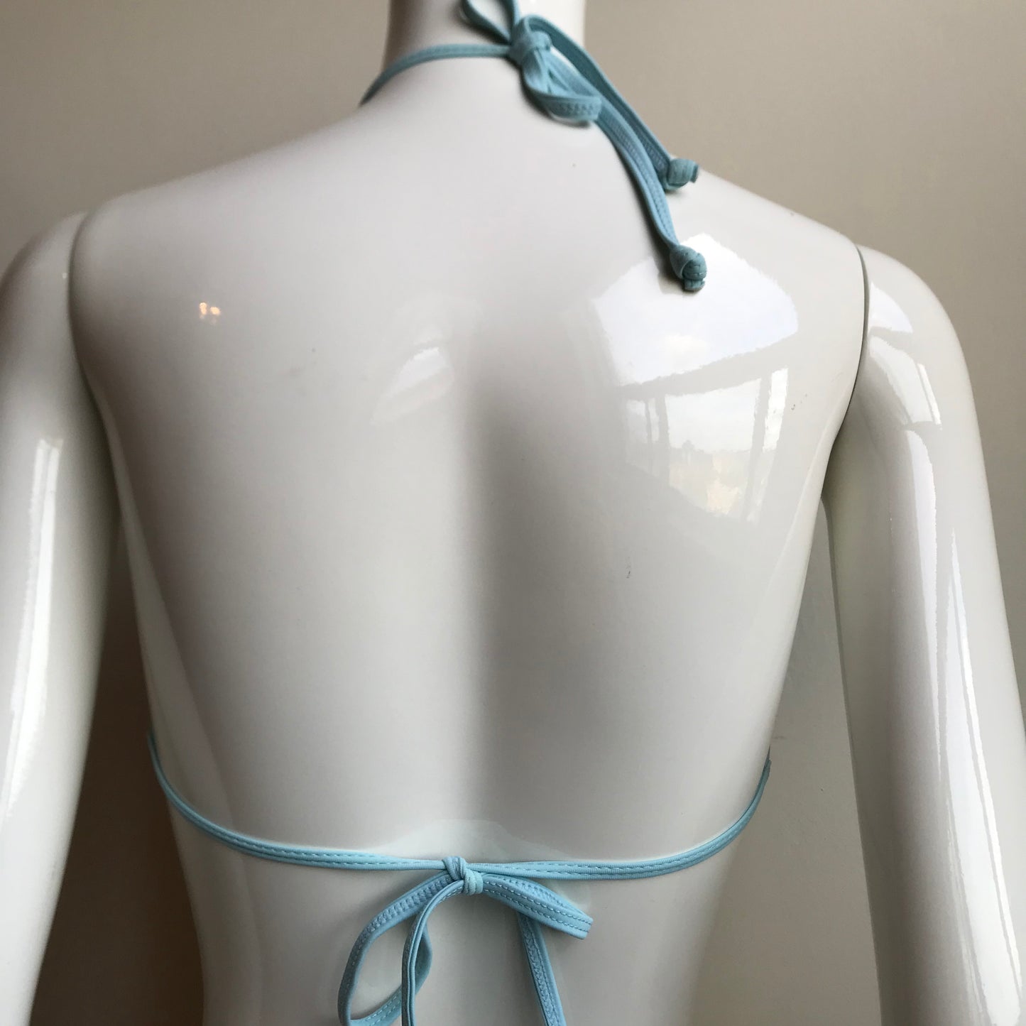 Billabong bikini top Royal blue reversible solid triangle swimsuit top