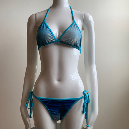 Aaron Chang Surfer ocean photo print wave scenic bikini