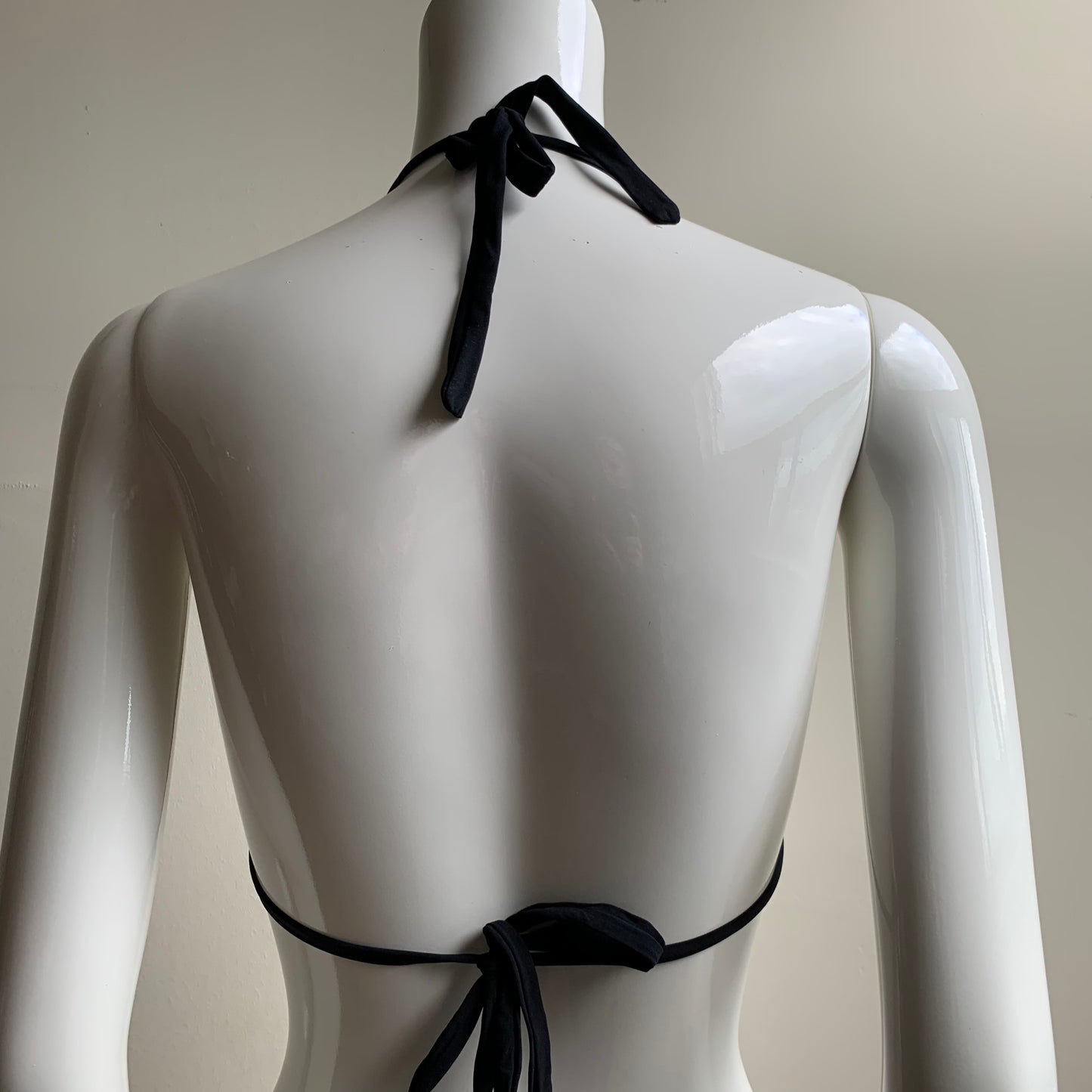 Sauvage california black crystal triangle top luxury bikini