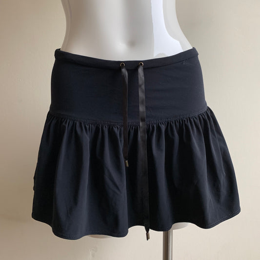 Sauvage Black "Le Mix" pull on skirt cover up swimsuit