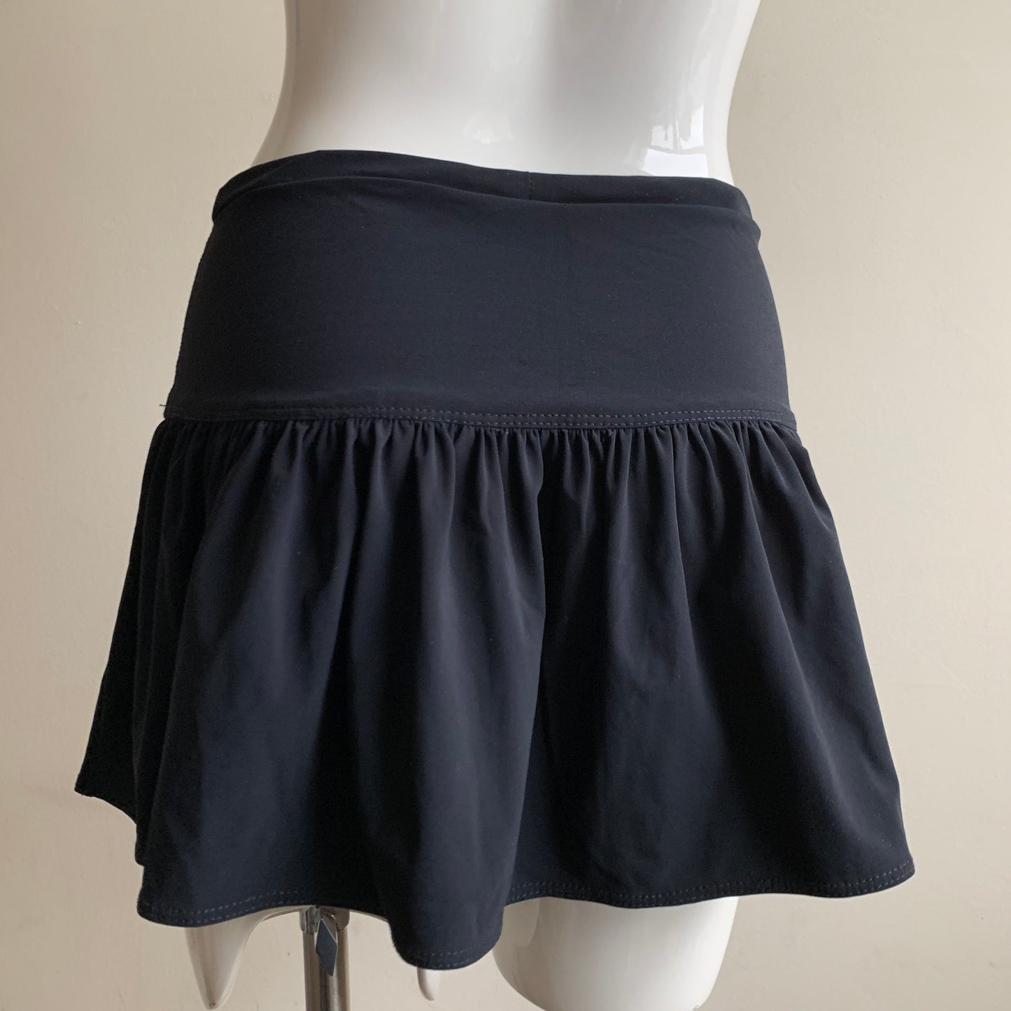 Sauvage Black "Le Mix" pull on skirt cover up swimsuit
