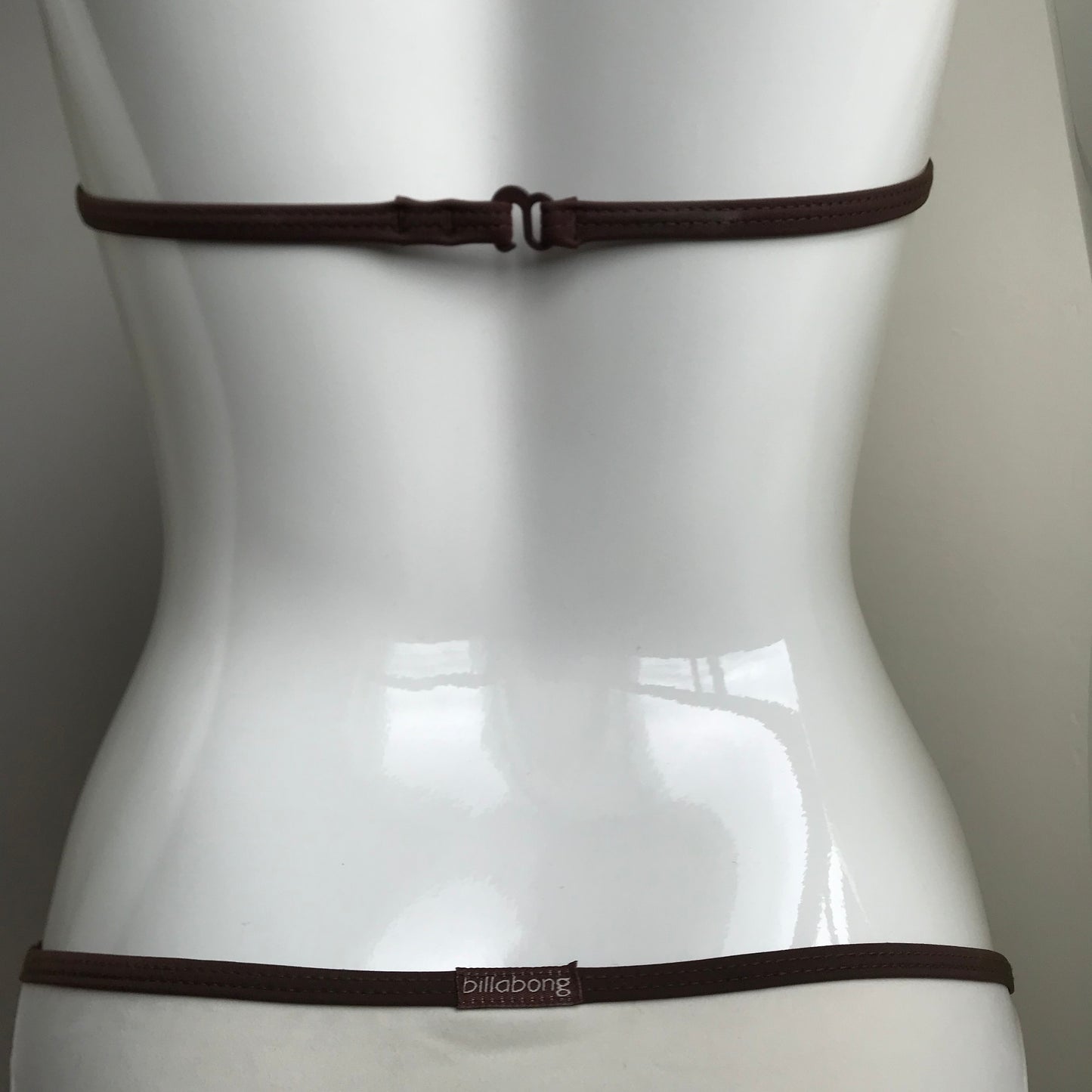 Billabong Bikini Cream & Brown Floral printed triangle swimsuit set