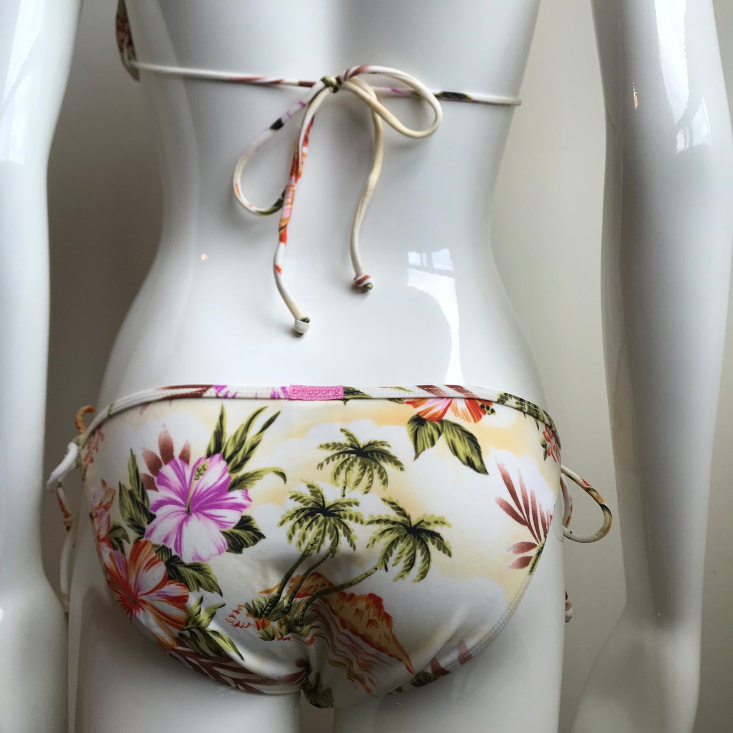 Billabong Bikini Swim Natural Floral printed triangle swimsuit