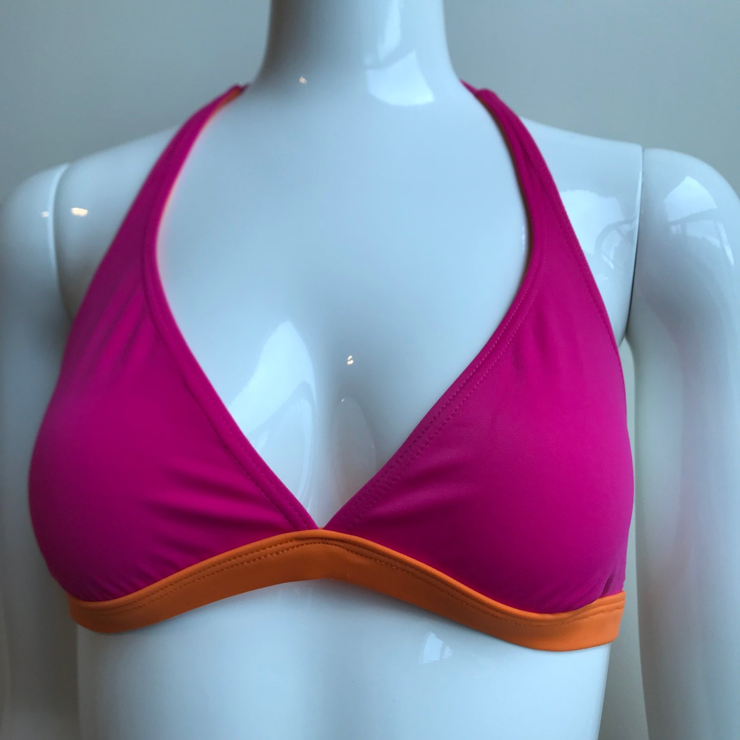 Billabong Bikini Hot Pink & Orange Reversible Heart Swimsuit