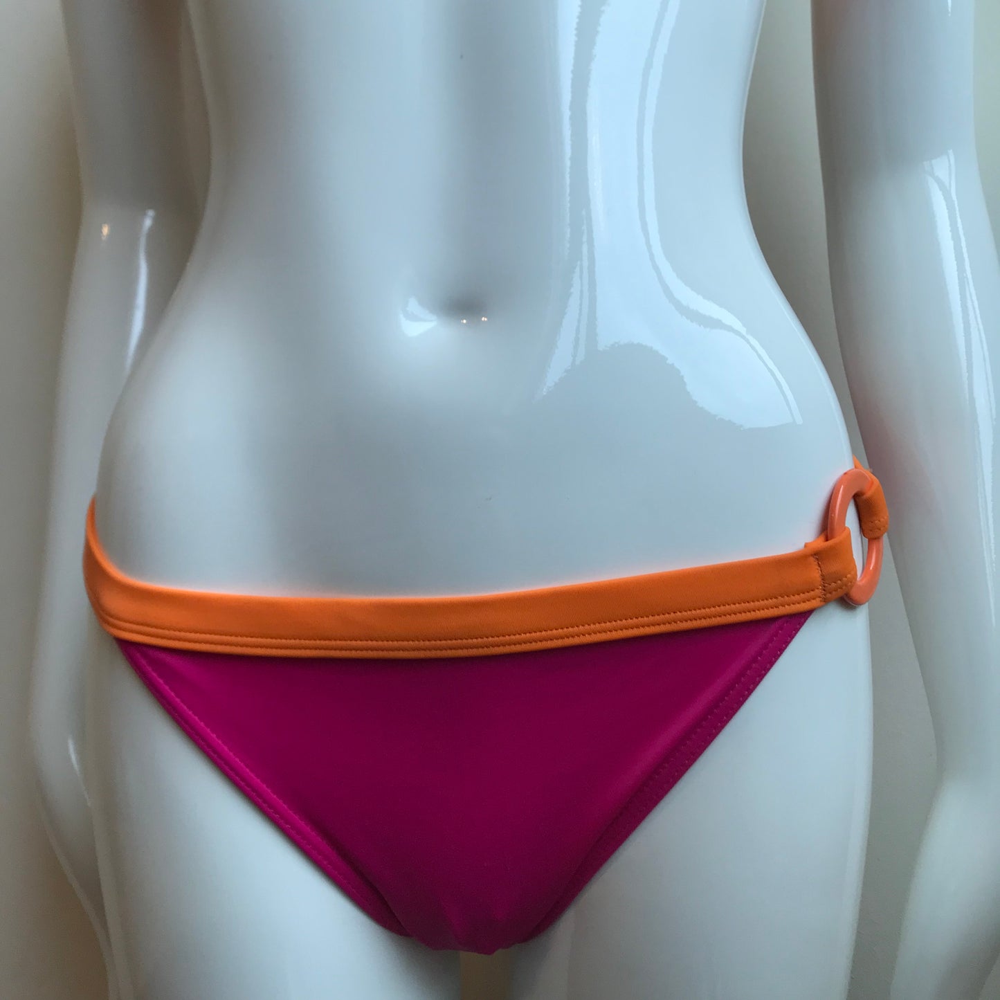 Billabong Bikini Hot Pink & Orange Reversible Heart Swimsuit