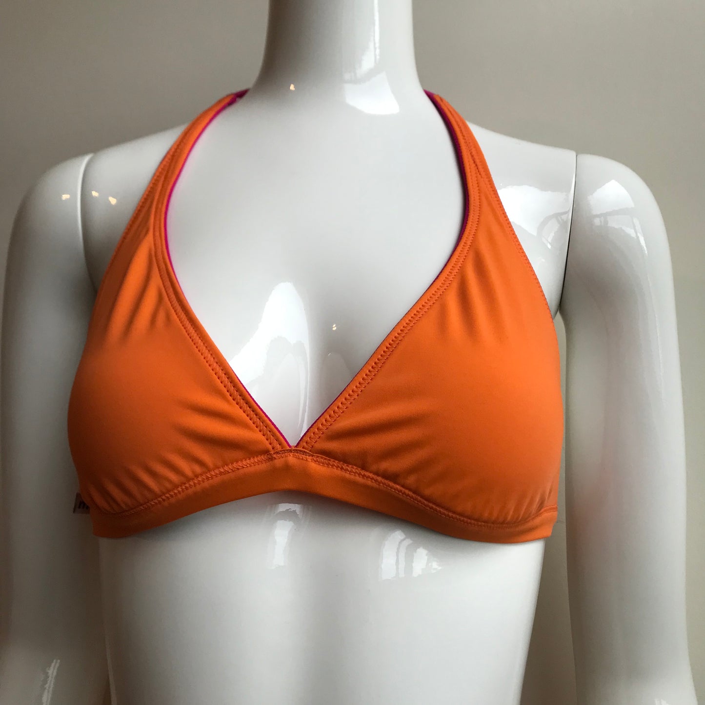 Billabong Bikini Hot Pink & Orange Reversible Heart Swimsuit