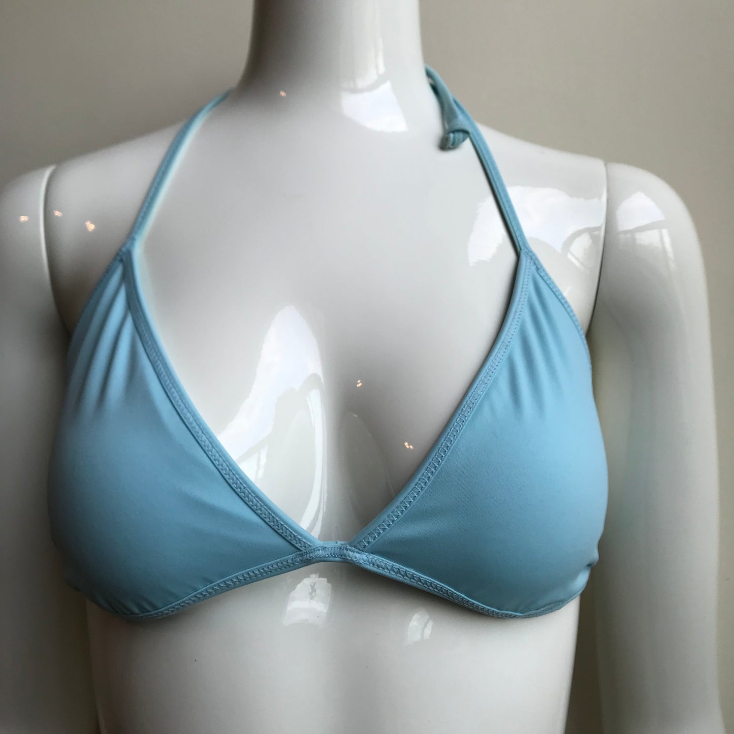 Billabong bikini top Royal blue reversible solid triangle swimsuit top