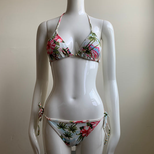 Billabong Bikini Water Floral printed triangle bikini Swimsuit