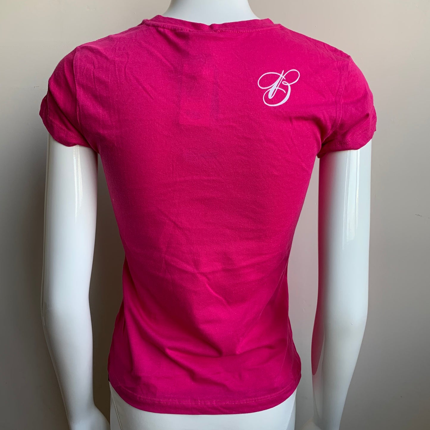 Billabong BLUE CRUSH era Vintage RARE Pink & Orange logo fitted t-shirt tshirt