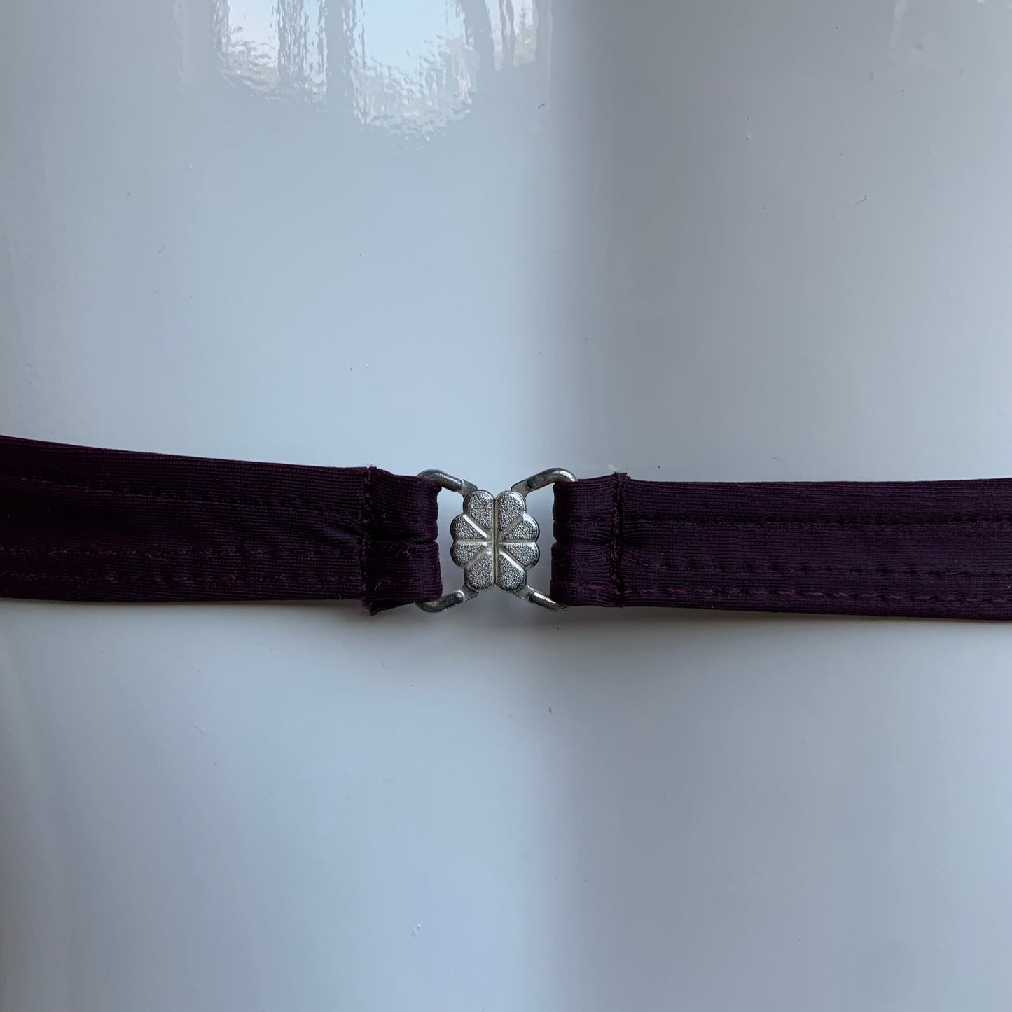 Sauvage california plum wine burgandy halter underwire Swarovski side bikini