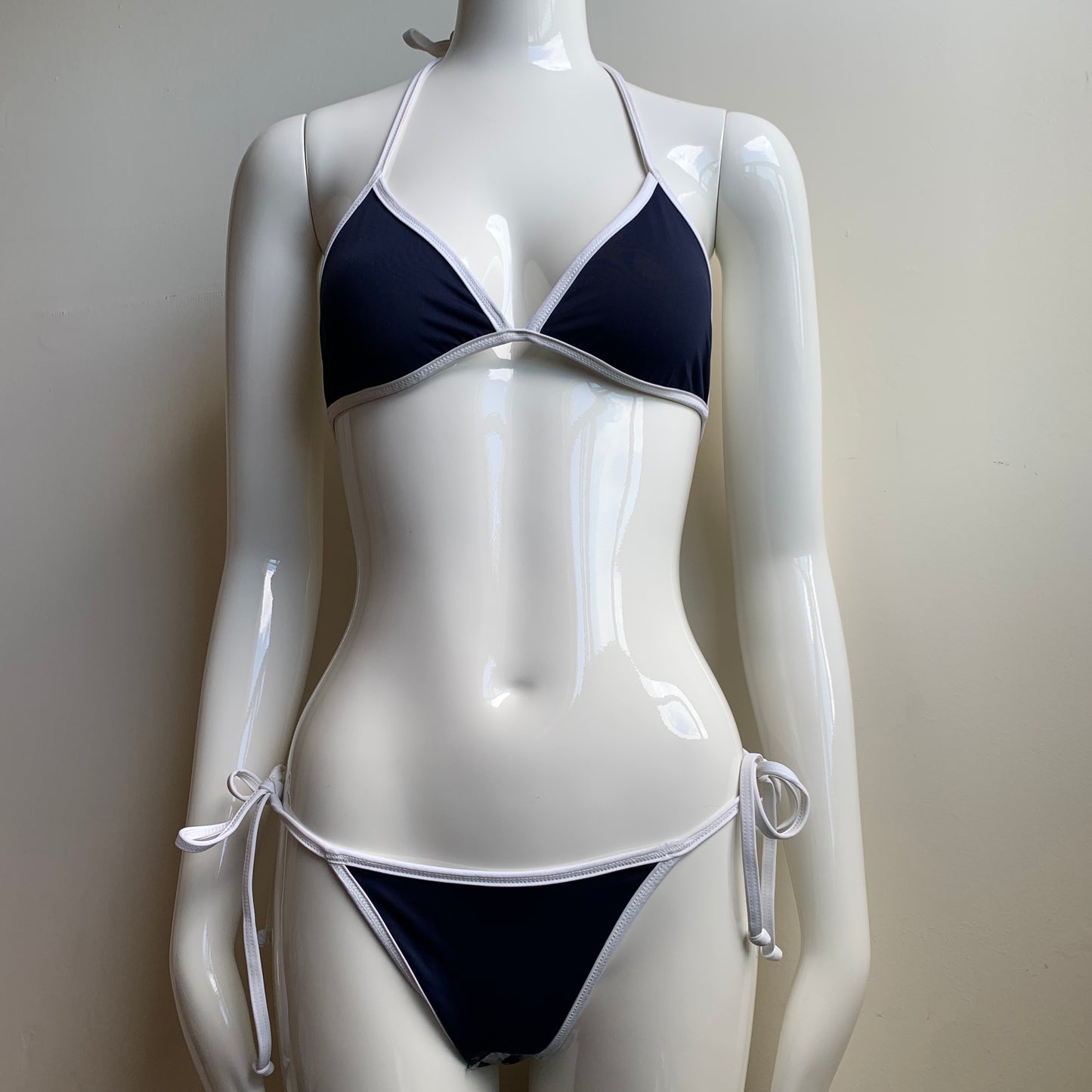 Aaron Chang blue wave reversible bikini