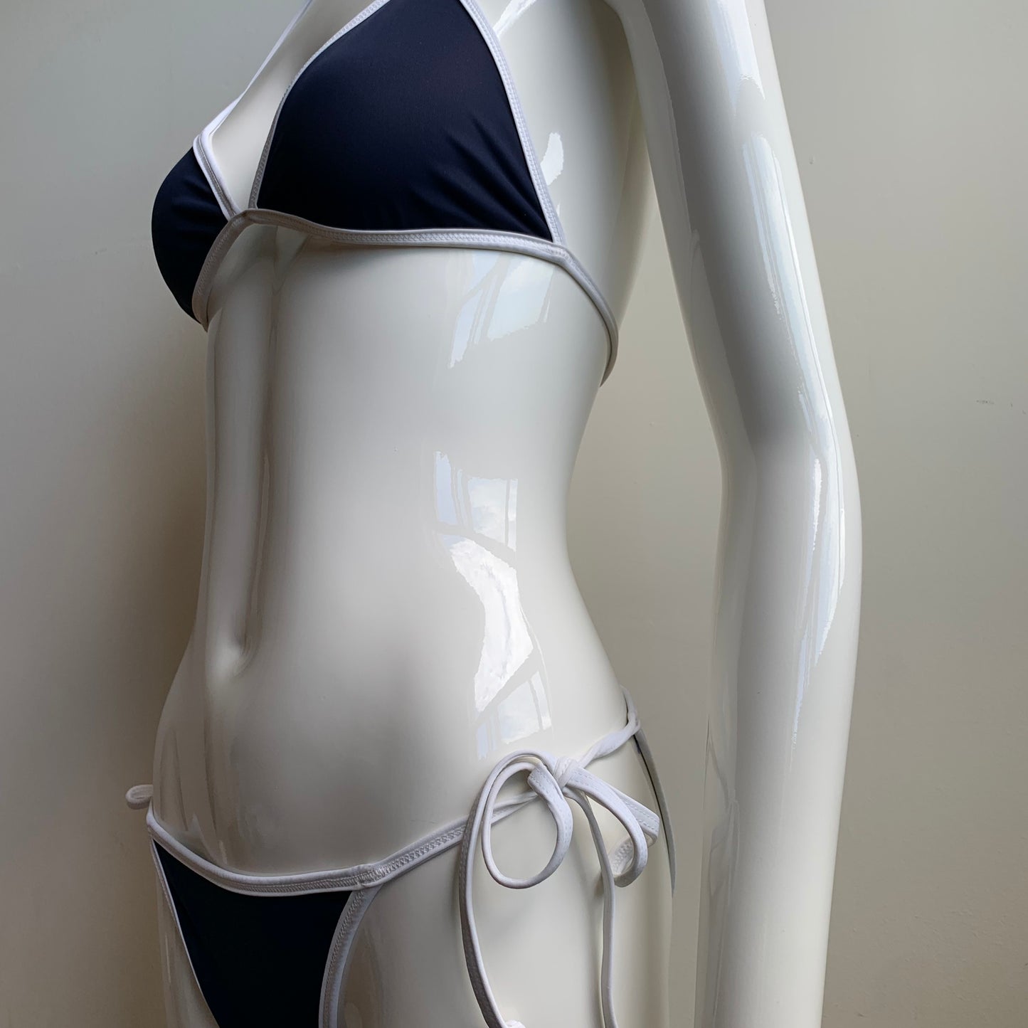 Aaron Chang blue wave reversible bikini