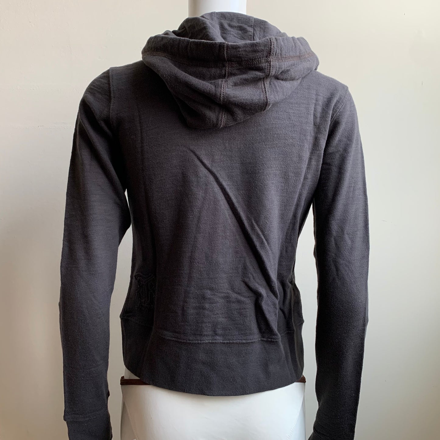 Billabong Hoodie dark gray ladies logo sweater small