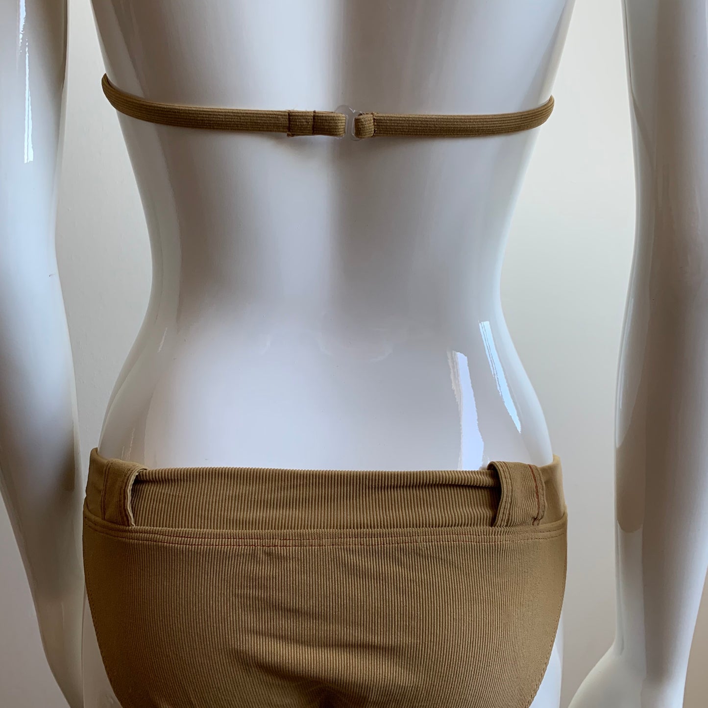 Guess tan brown cargo style bikini