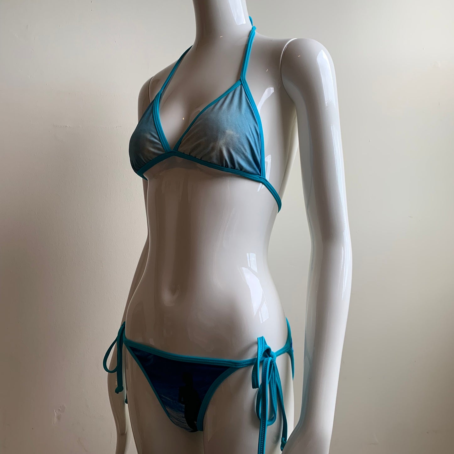 Aaron Chang Surfer ocean photo print wave scenic bikini