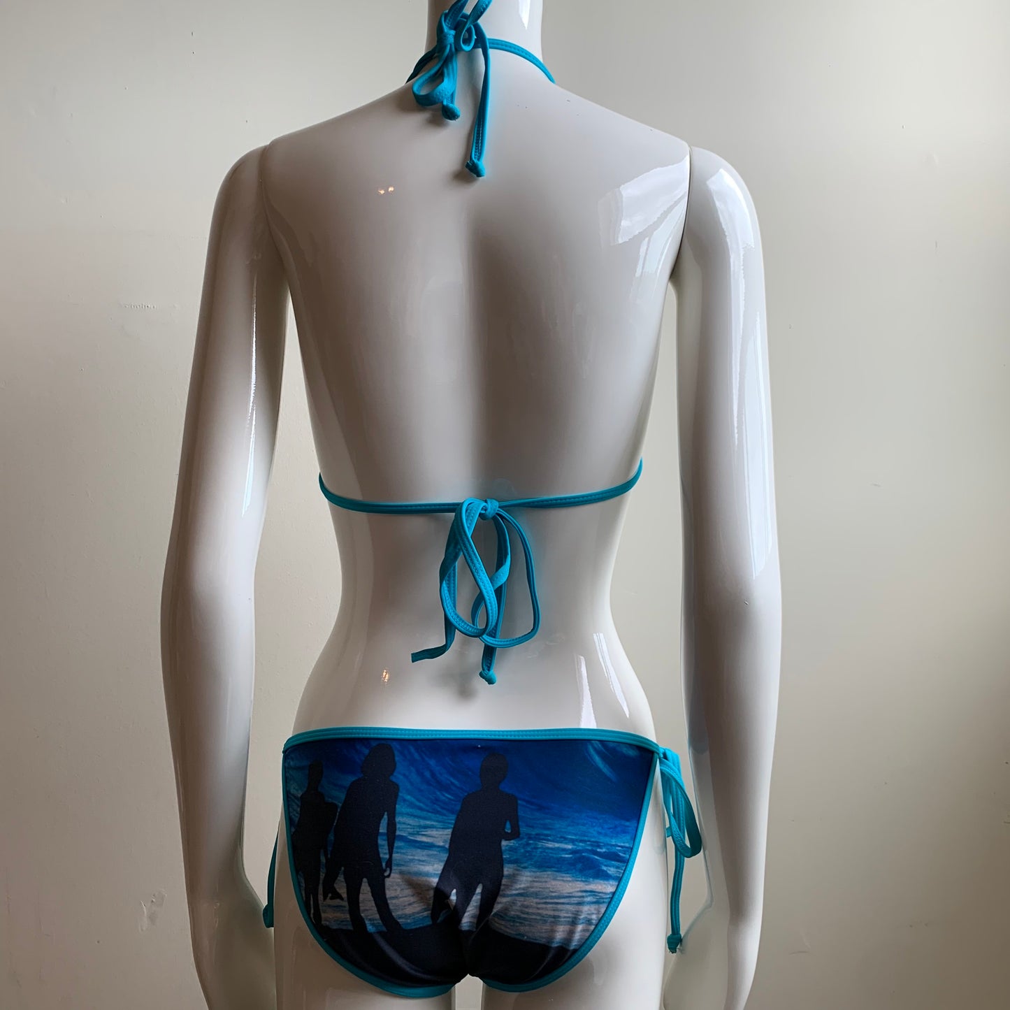 Aaron Chang Surfer ocean photo print wave scenic bikini