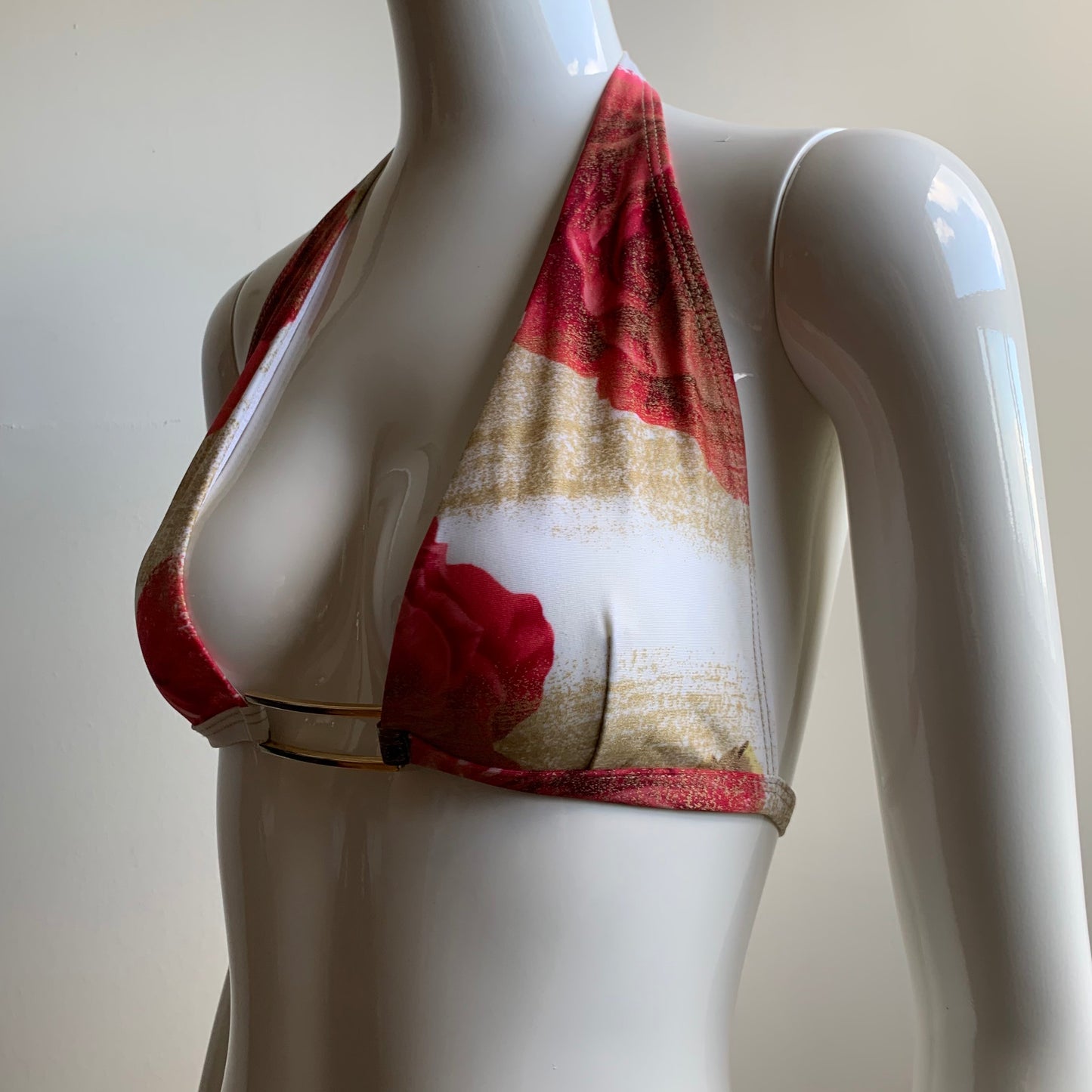 Sauvage vintage rose gold foil bikini